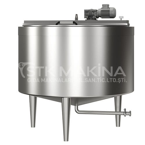 Cuba para crema - STK Makina - para proceso de pasteurización
