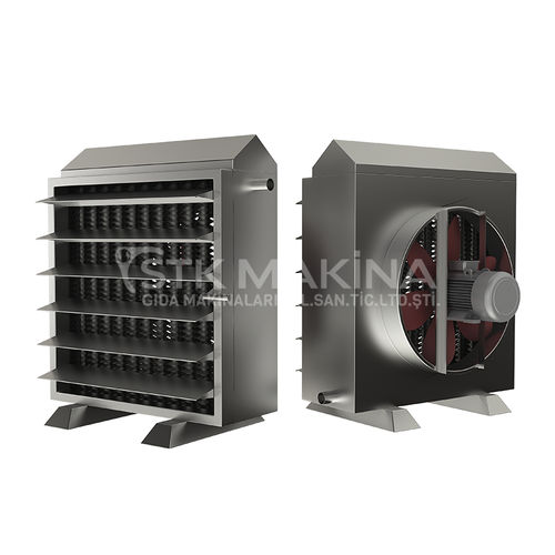 Ventilador de pie - STK Makina - axial / para intercambiador de calor