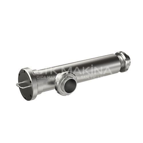 Filtro de líquido - STK Makina - de acero inoxidable / para productos lácteos