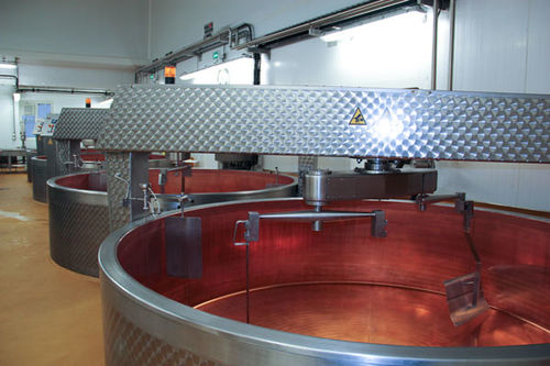 Cubeta de elaboración de queso de maceración - CHALON MEGARD - de endurecimiento / de maduración / de pasta prensada cocida