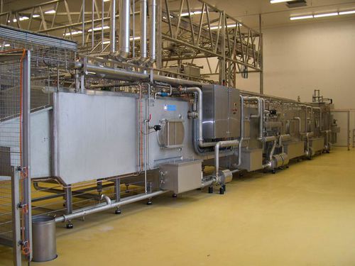 Lavadora agroalimentaria automática - CHALON MEGARD - de enjuague