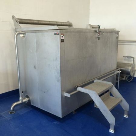 Máquina de lavado automática - CHALON MEGARD - para la industria agroalimentaria / con aclarado / con desinfección