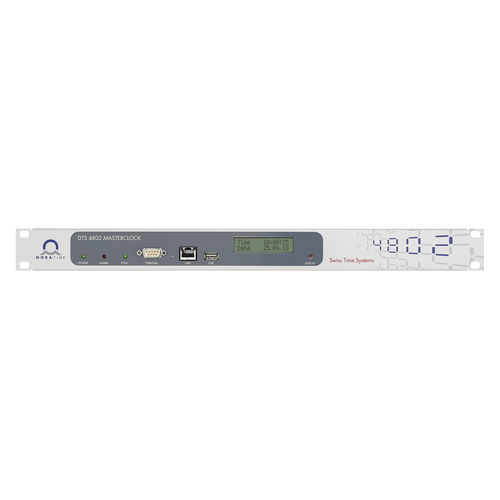 Reloj maestro - DTS 4802 - MOBATIME Swiss Time Systems - sincronizado / GPS / esclavo