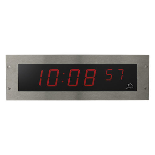 Reloj sincronizado - ECO-SLH-DC series - MOBATIME Swiss Time Systems - GPS / radio DCF77 / de pared