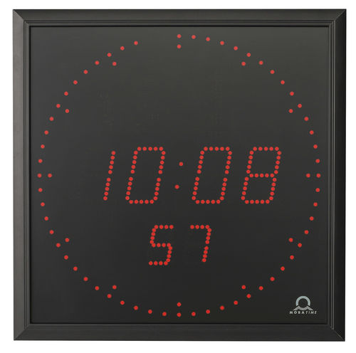 Reloj sincronizado - DA series - MOBATIME Swiss Time Systems - GPS / radio DCF77 / de doble cara