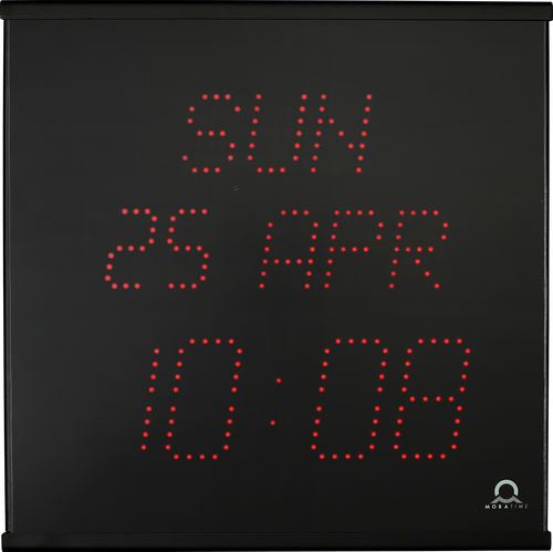 Reloj sincronizado - ECO-M-DK series - MOBATIME Swiss Time Systems - calendario / GPS / radio DCF77