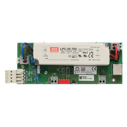 Módulo de controlador de reloj - DCC &amp; NCC - MOBATIME Swiss Time Systems