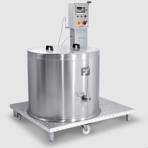 Pasteurizador y esterilizador de vapor - PBG300 - Frigojollinox s.r.l. - para zumo de frutas / para puré de tomate / para la industria de las bebidas