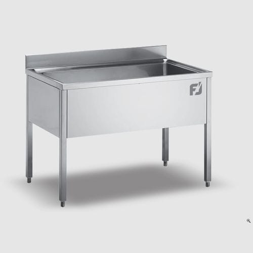 Cuba para lavado - LV series - Frigojollinox s.r.l. - de acero inoxidable / de hortalizas / para fruta