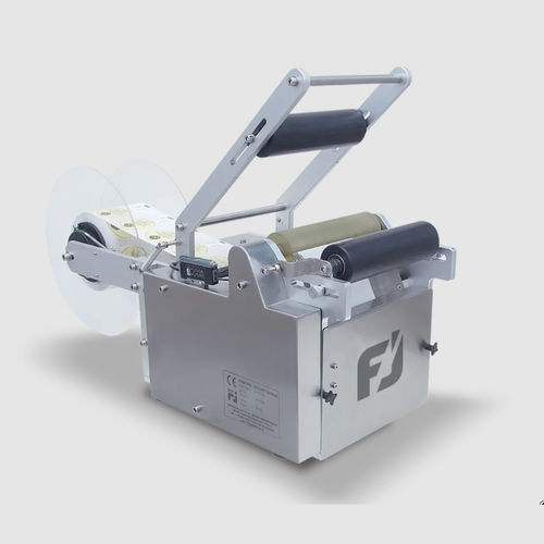 Etiquetadora semiautomática - G-ROLL - Frigojollinox s.r.l. - para botellas / de latas / para frascos