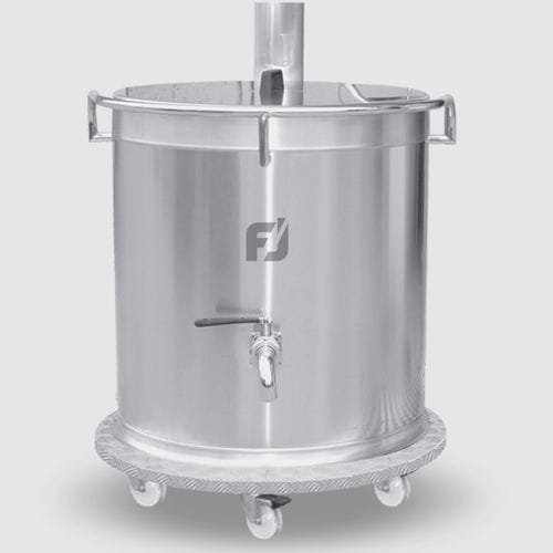 Cubeta de elaboración de queso de pasteurización - CASARO CL series - Frigojollinox s.r.l. - de acero inoxidable