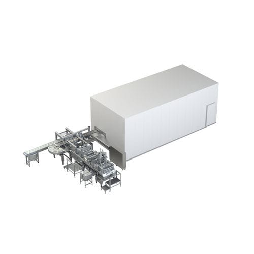 Máquina de templado horizontal - ARCTIC HT - Ice Com GmbH - automática