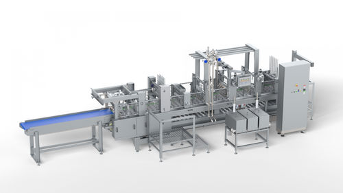 Llenadora automática - LF series - Ice Com GmbH - de vasos / para productos alimentarios / para la producción de helados