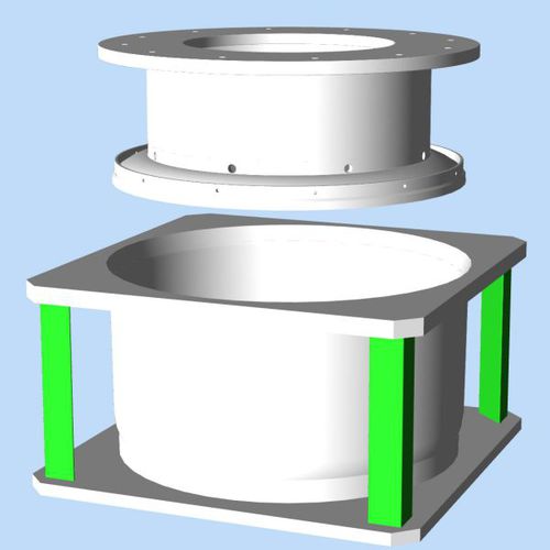 Molde para alimentos para queso - Laude – A Tetra Pak company - redondo / vertical / con una cavidad