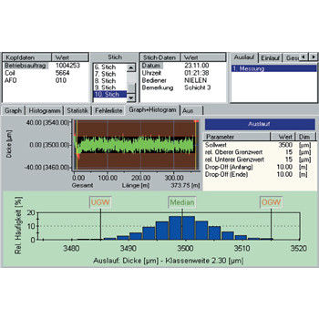 Software de análisis - VGraph - Friedrich Vollmer Feinmessgerätebau GmbH - de visualización / de medición / de edición