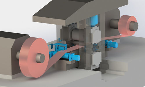 Sistema de medición de planitud - AFC - Friedrich Vollmer Feinmessgerätebau GmbH - automático / de banda