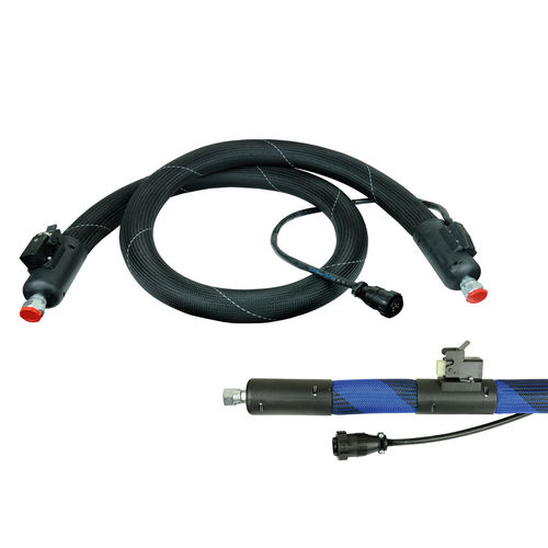Manguera calefactora para cola termofusible - BHN series - Ogan Heating Hoses - de PTFE / estándar