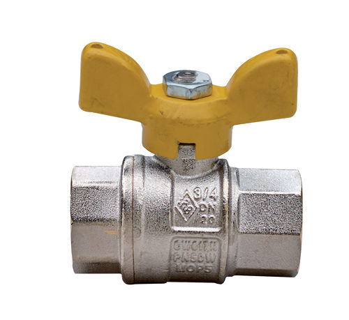Válvula de bola - 9000 series - Rubinetterie Bresciane - manual / para gas / hembra-hembra