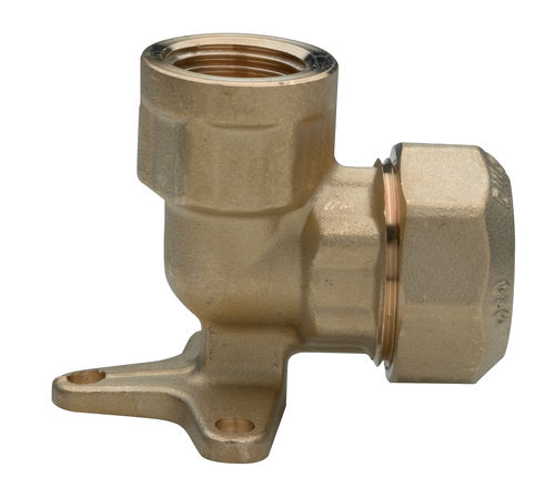 Racor hidráulico - 562000 series - Rubinetterie Bresciane - para gas / roscado / con anillos