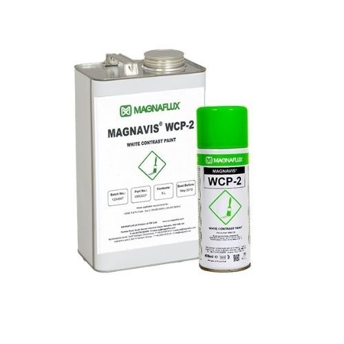 Pintura de secado rápido - WCP-2 - Magnaflux - de contraste / de aerosol / para la inspección de partículas magnéticas