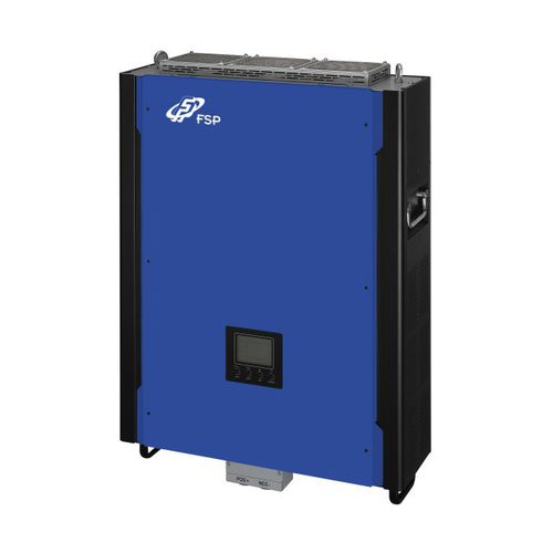 Ondulador DC/AC híbrido - HySpirit - FSP Technology Inc. - solar / trifásico / con pantalla LCD