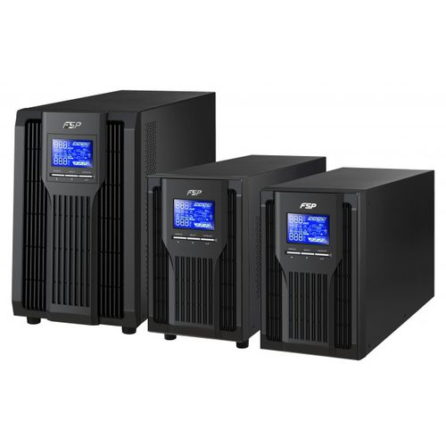 Ondulador UPS de doble conversión - Champ 1k/2k/3k - FSP Technology Inc. - monofásico / con pantalla LCD / compacto