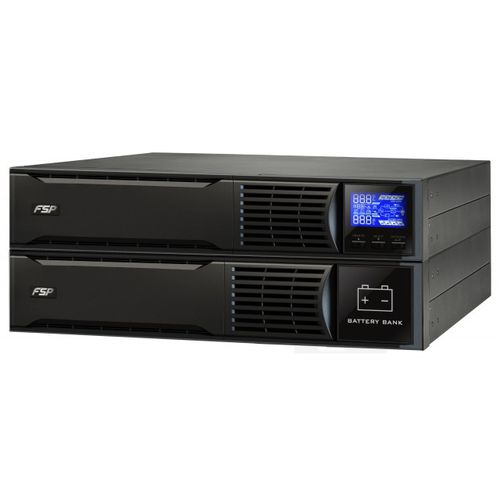Ondulador UPS de doble conversión - Champ RM 6k/10k - FSP Technology Inc. - monofásico / con pantalla LCD / modo ECO