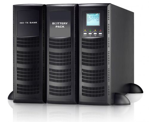 Ondulador UPS de doble conversión - Custos 9X+ 6k/10k - FSP Technology Inc. - monofásico / con pantalla LCD / modo ECO