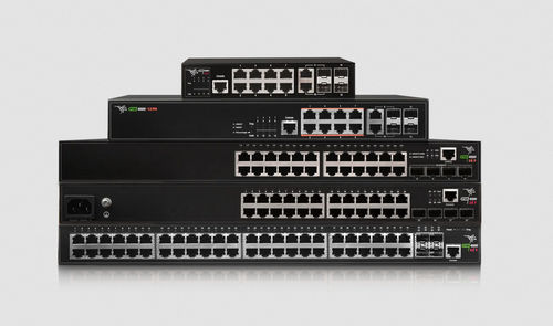 Conmutador Ethernet administrable - Teldat - 18 puertos / 26 puertos / 12 puertos