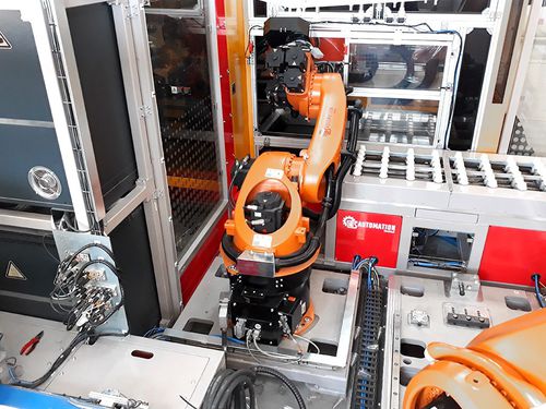 Paletizador robotizado - TES STM GROUP - automático / compacto