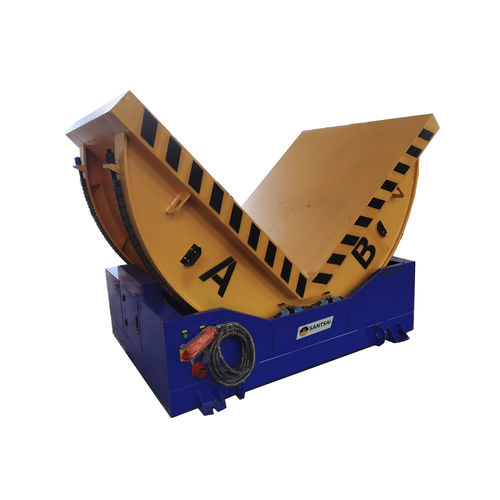 Volteador-volcador de barriles - FZ/FMG-20 - SANTSAI MACHINERY - de carga / de posicionamiento / de moldes