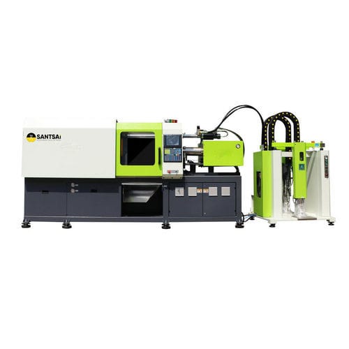 Máquina de inyección horizontal - LSR95/3535 - SANTSAI MACHINERY - hidráulica / para caucho de silicona / para elastómeros
