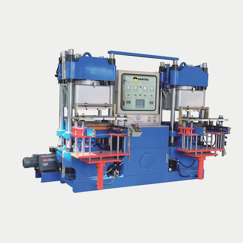 Moldeadora de compresión - VF - SANTSAI MACHINERY - plástico termoestable / vertical / de alta eficacia
