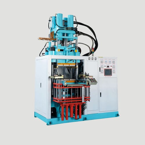 Máquina de inyección vertical - HF - SANTSAI MACHINERY - hidráulica / para caucho / para caucho de silicona
