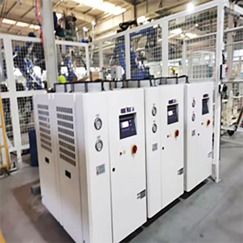 Refrigerador de aire - SL series - SANTSAI MACHINERY - de agua / para la industria del plástico / de acero inoxidable