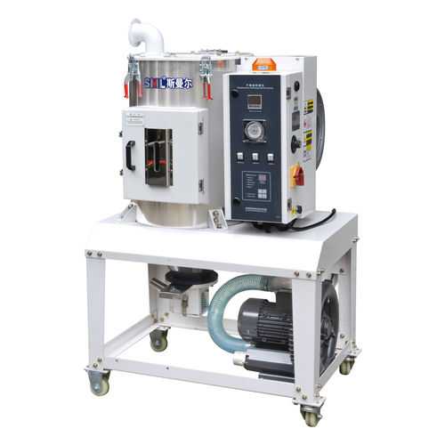 Secador de aire caliente - SLC series - SANTSAI MACHINERY - continuo / para granulado de plástico / alimentador