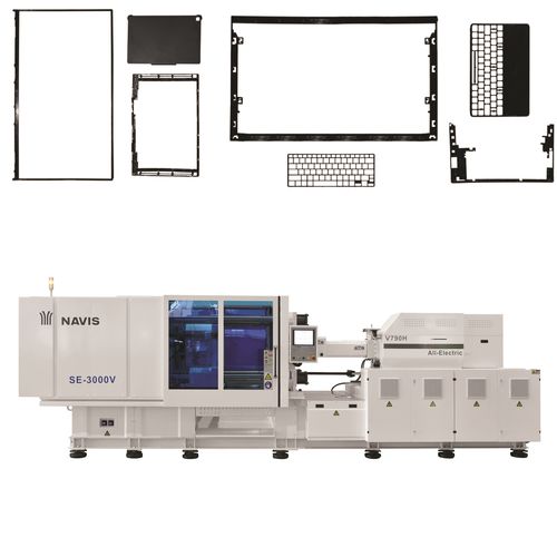 Máquina de inyección horizontal - SE-6500V - SANTSAI MACHINERY - eléctrica / con articulación de ángulo / de ciclos rápidos