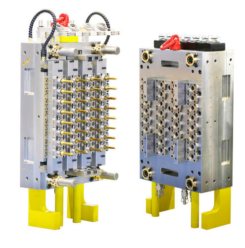Molde de inyección de plástico multicavidad - SANTSAI MACHINERY - de colada caliente / para preformas / para botellas PET