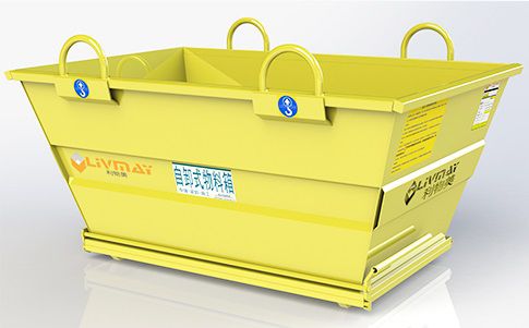 Volquete auto-basculante de acero - LC-W048 - Shenzhen Liwumei Industrial Equipment Co.,Ltd. - con ruedas / elevador