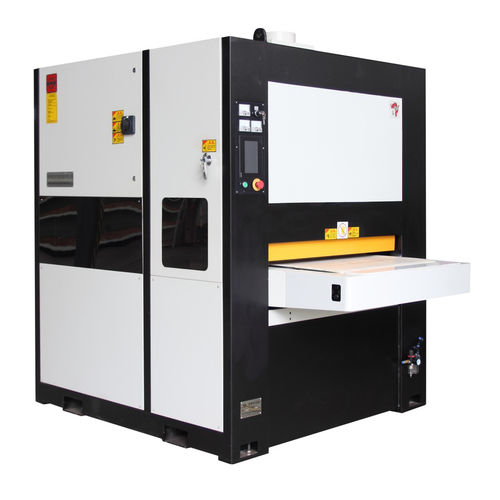 Desbarbadora banda abrasiva - SGP800 - HANGZHOU XIANGSHENG ABRASIVE MACHINE MANUFACTURING CO.,LTD - lijadora / de estantería de ángulos / de acabado