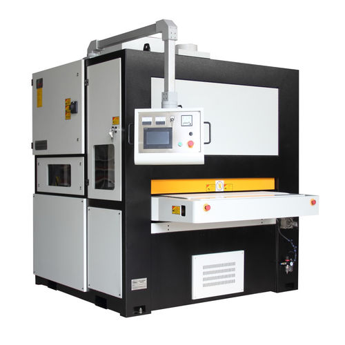 Desbarbadora banda abrasiva - SGP1000 - HANGZHOU XIANGSHENG ABRASIVE MACHINE MANUFACTURING CO.,LTD - lijadora / de estantería de ángulos / de acabado