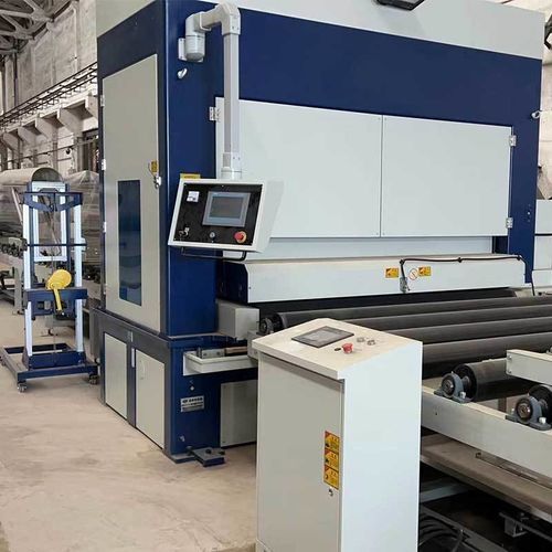 Máquina lijadora-pulidora de placas - SG2050-WJS - HANGZHOU XIANGSHENG ABRASIVE MACHINE MANUFACTURING CO.,LTD - para piezas planas / de aluminio / de acero inoxidable