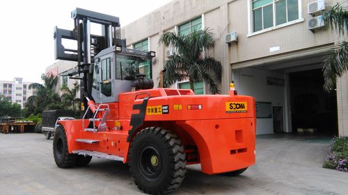 Carretilla elevadora diésel - HNF-400 - Fujian Huanan Heavy Industry Machinery Manufacturing Co.,Ltd. - con operador sentado / con contrapeso / compacta