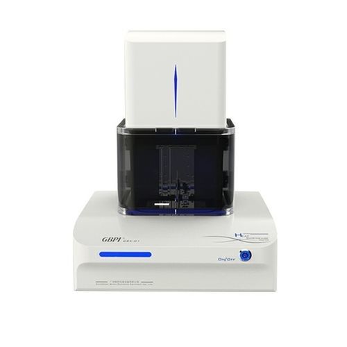 Máquina de prueba de termoretracción - AUTO GBK-D1 - Guangzhou Biaoji Packaging Equipment Co., Ltd. - semiautomática / de film de plástico