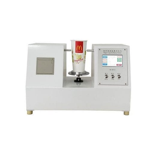 Equipo de prueba de rigidez - RH-BT10 - Guangzhou Biaoji Packaging Equipment Co., Ltd. - semiautomático / de cuencos de cartón / de vasos de papel