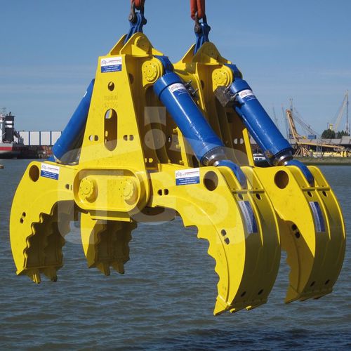 Pulpo para excavadora - Tgs - the grab specialist BV - hidráulico / con 4 garras