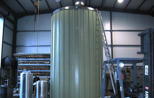 Silo cilindricocónico - Spectac International - para productos a granel / para silo / para transporte