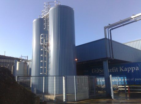 Silo de cemento - Spectac International - para productos a granel / para alimentos / de serrín