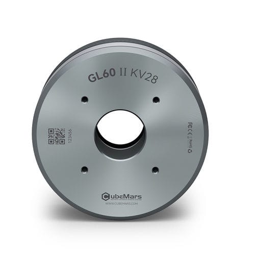 Motor brushless - GL60 II - CubeMars - DC / 16 V / con eje hueco