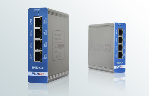 Conmutador Ethernet inteligente - ENS  - PLUTON - 10/100BaseT(X) / RJ45 / industrial